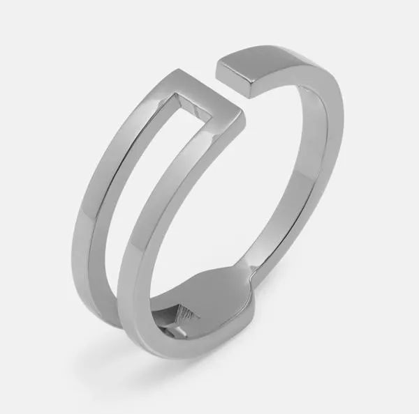 Special Stainless Steel Engraved Laser Custom Logo Name Ring Jewelry